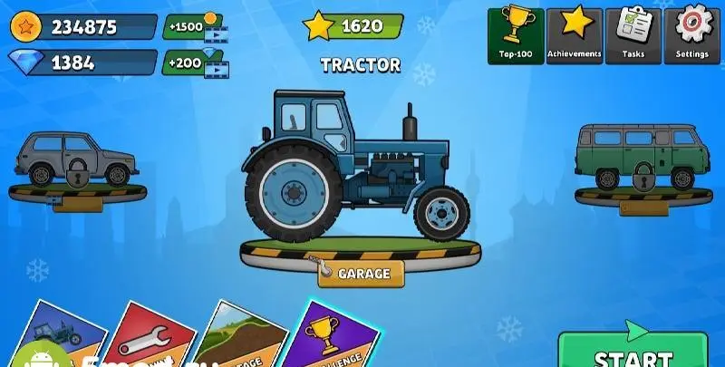 Hill Dash Racing: Russian Cars - скриншот 4