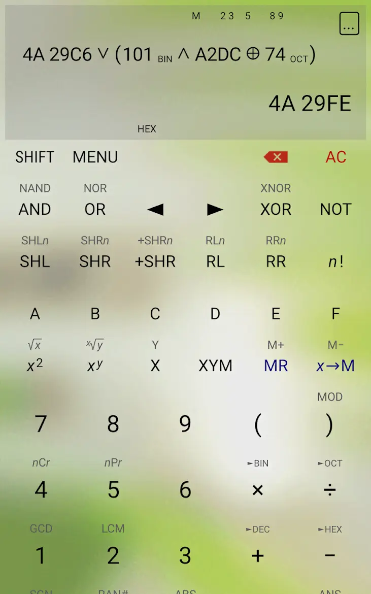 HiPER Calc Pro - скриншот 2