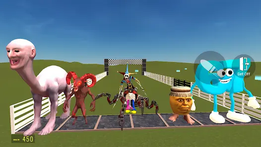 Nextbots In Playground mod - скриншот 2