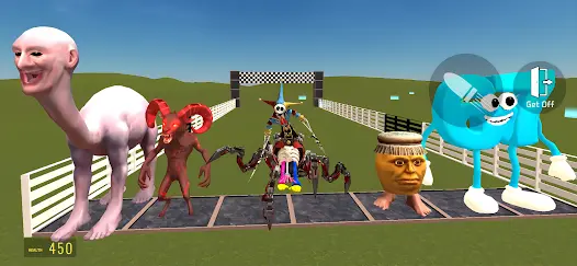 Nextbots In Playground mod - скриншот 10