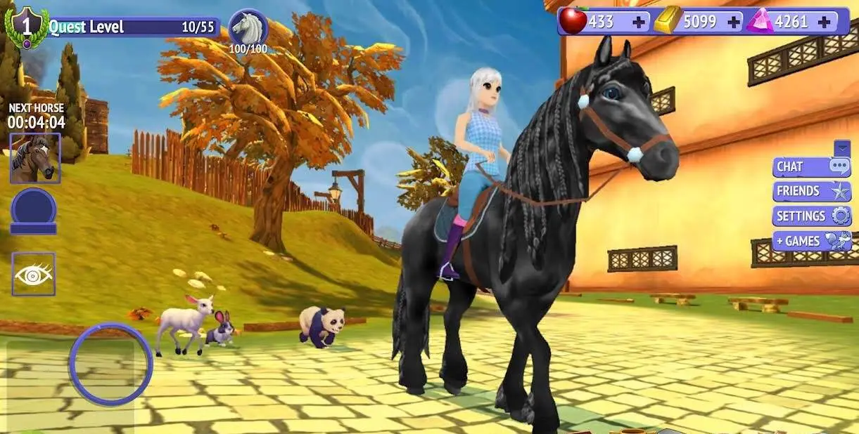 Horse Riding Tales 1557 Мод (Unlimited Food/Blackpearl) - скриншот 1