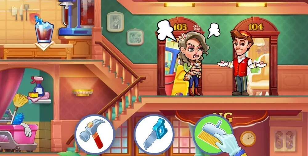Hotel Star: Hotel Simulation - скриншот 6