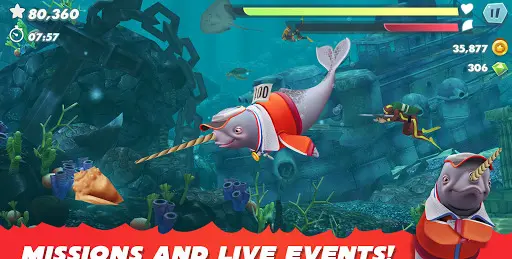 Hungry Shark Evolution - скриншот 1