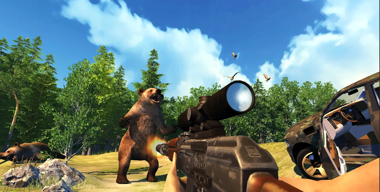 Hunting simulator 4×4 - скриншот 1