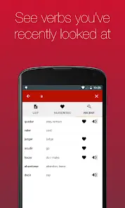 Spanish Verb Conjugator Pro - скриншот 7