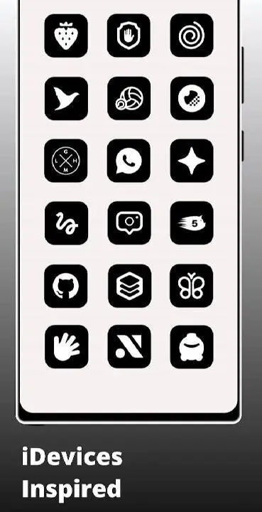 iBlack - Icon Pack - скриншот 2