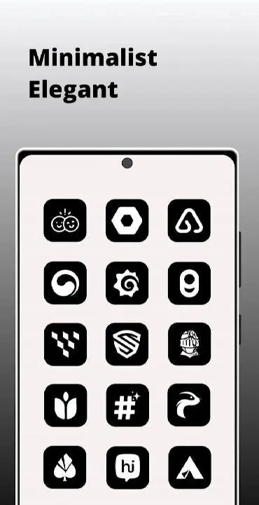 iBlack - Icon Pack - скриншот 3