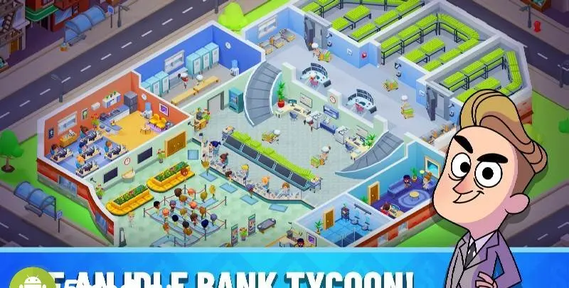 Idle Bank Tycoon: Money Empire - скриншот 1