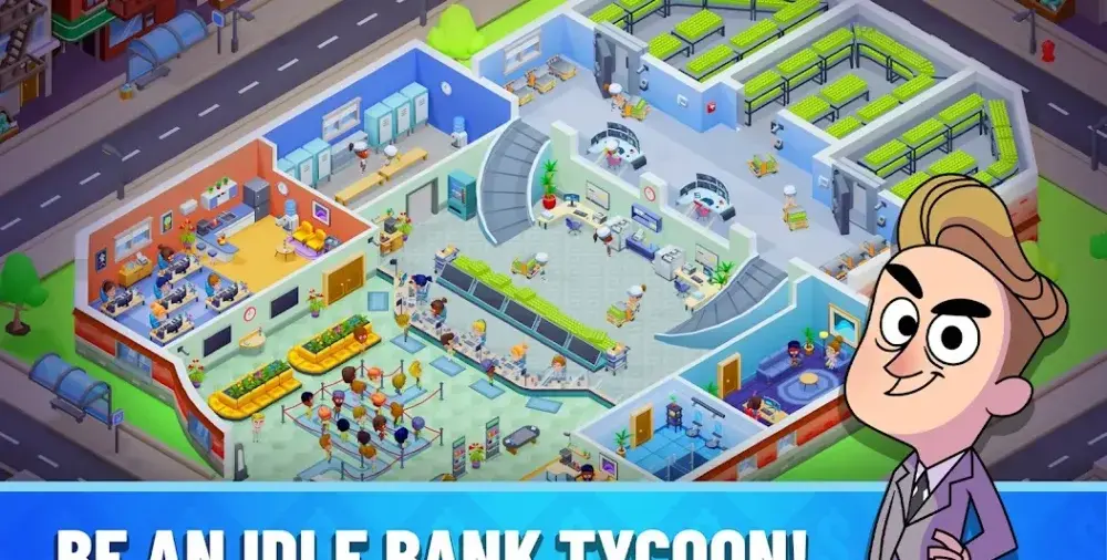 Idle Bank Tycoon: Money Empire - скриншот 1