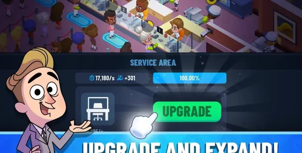 Idle Bank Tycoon: Money Empire - скриншот 3