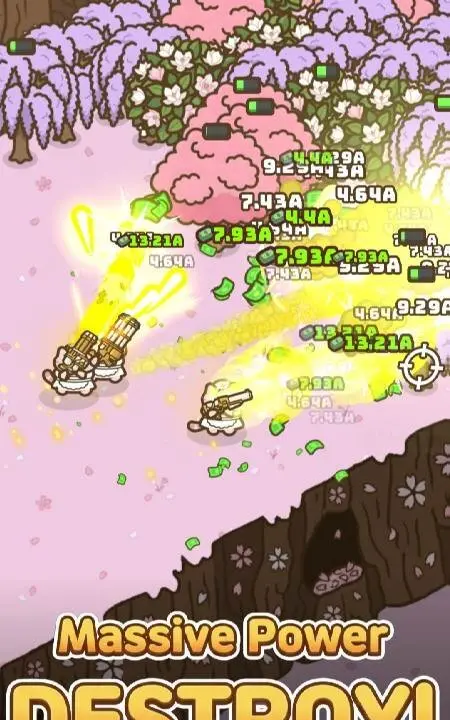 Idle Cat Gunner: Shooter RPG - скриншот 3