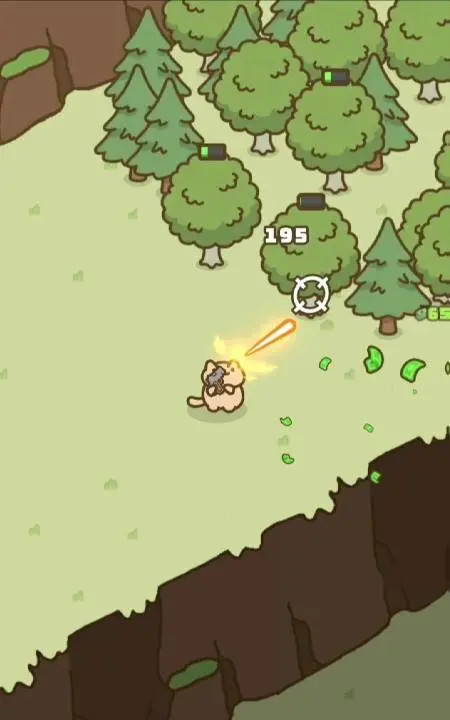 Idle Cat Gunner: Shooter RPG - скриншот 4