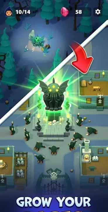 Idle Cult Empire - Evil Tycoon - скриншот 3