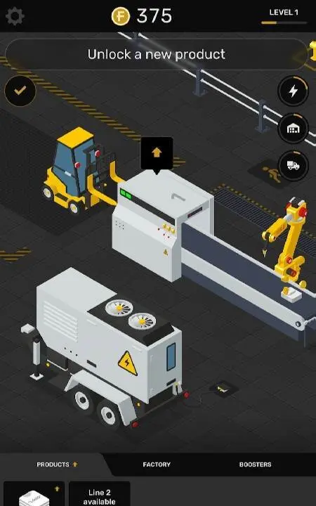 Idle Factory: Симулятор завода - скриншот 1