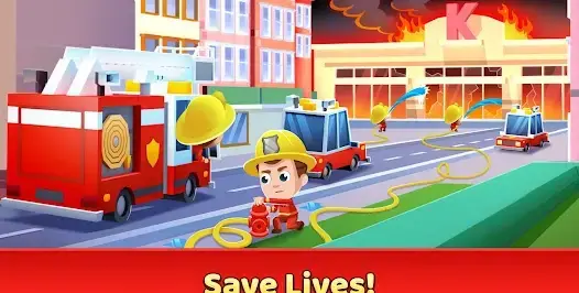 Idle Firefighter Tycoon - скриншот 3