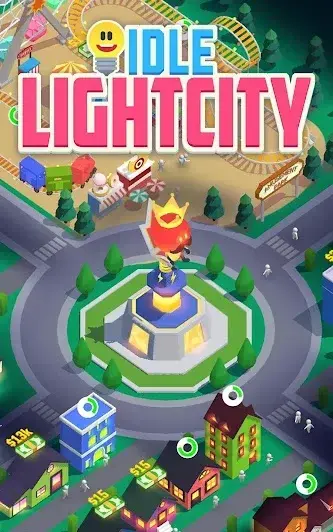 Idle Light City - скриншот 1