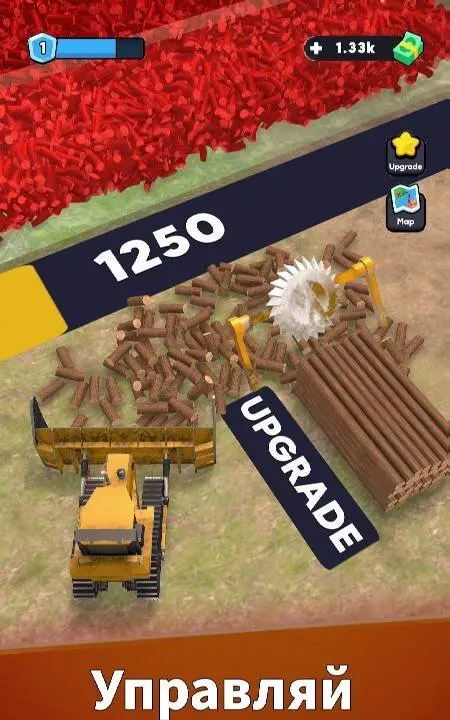 Idle Lumber Chopper Empire Inc - скриншот 1