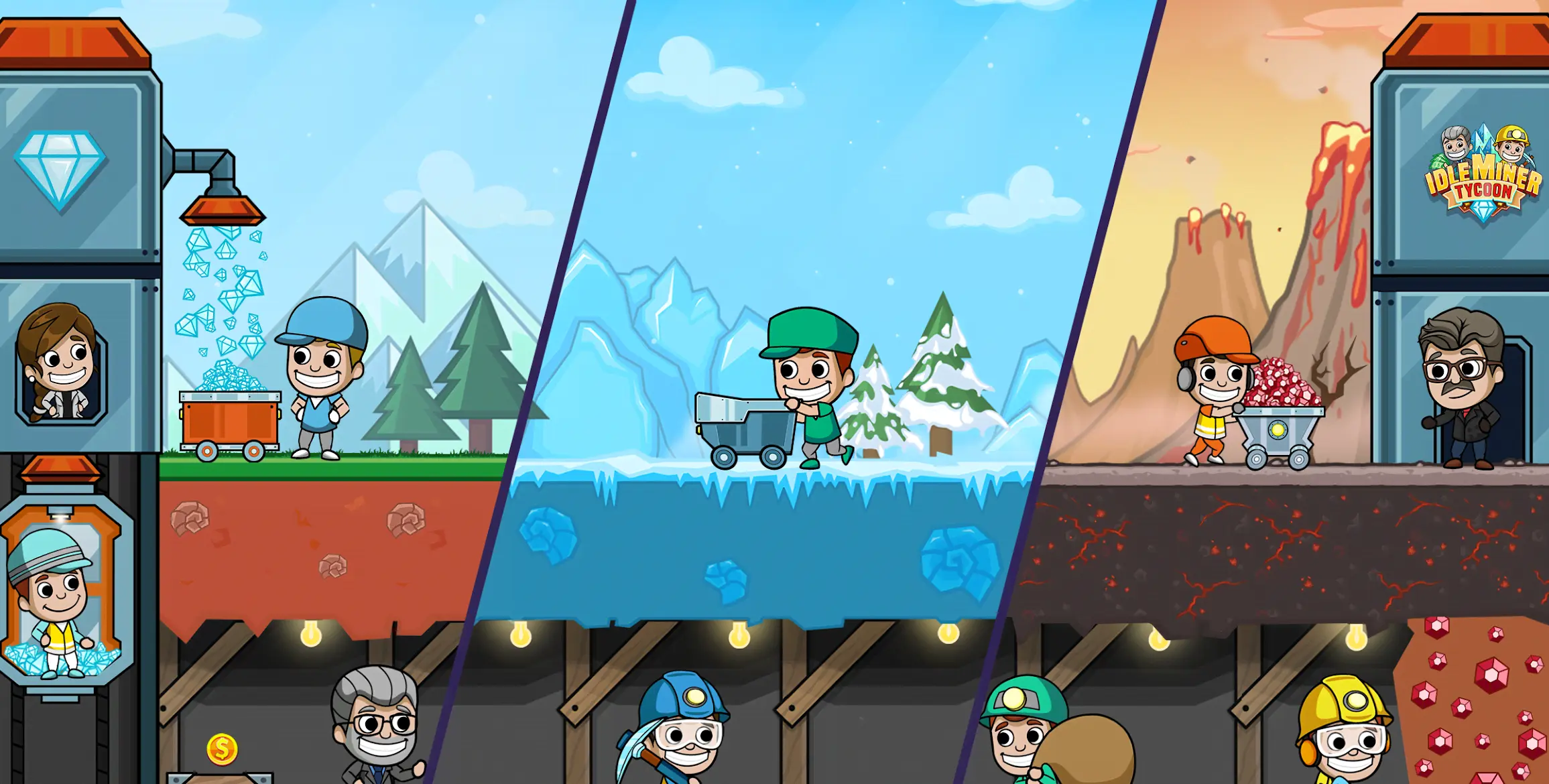 Idle Miner Tycoon - скриншот 1