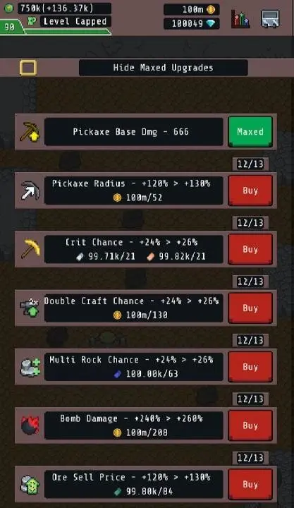 Idle Obelisk Miner - скриншот 3