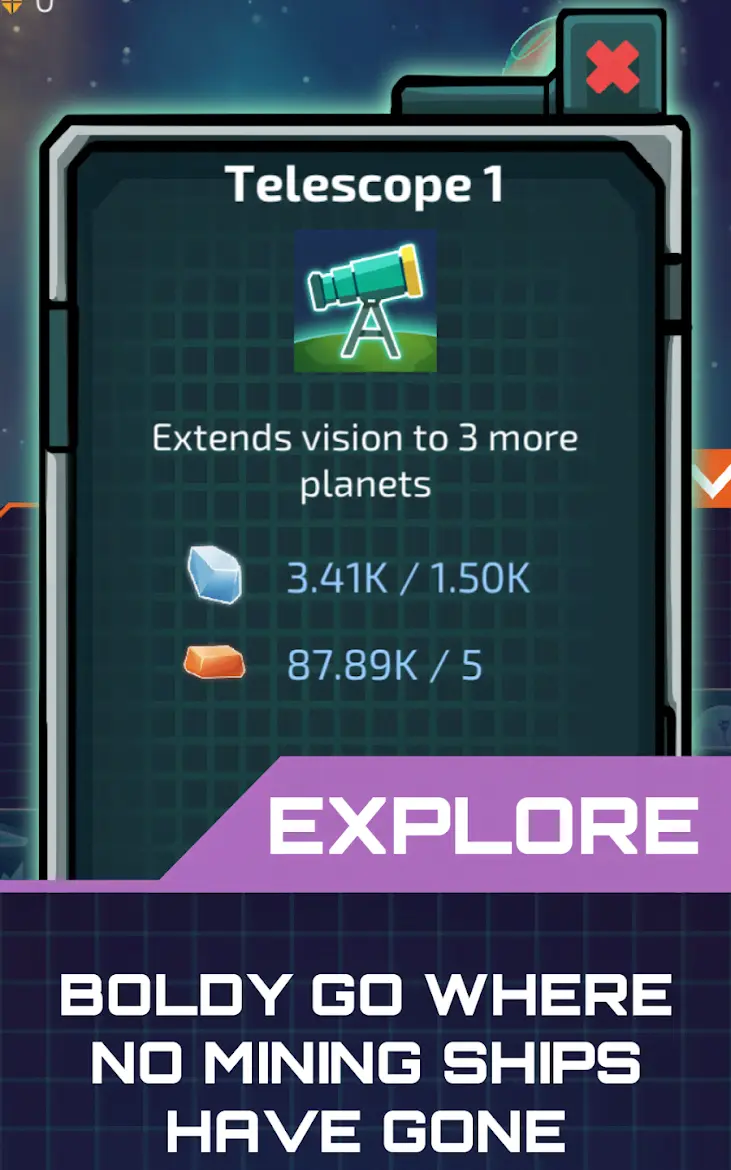 Idle Planet Miner - скриншот 4