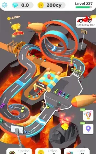 Idle Racing Tycoon-Car Games - скриншот 1