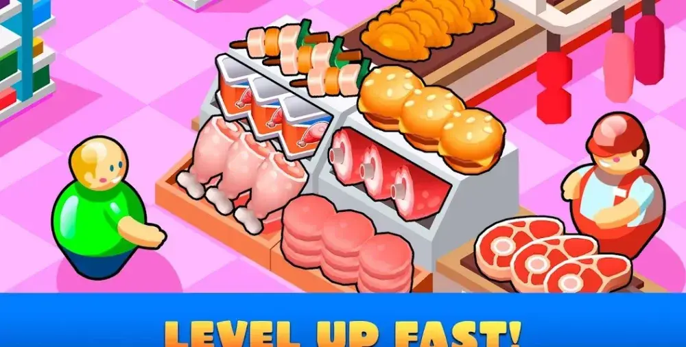 Idle Supermarket Tycoon Shop - скриншот 1