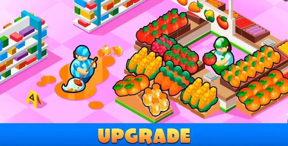 Idle Supermarket Tycoon Shop - скриншот 2