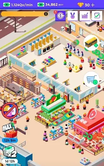 Idle Supermarket Tycoon Shop - скриншот 6