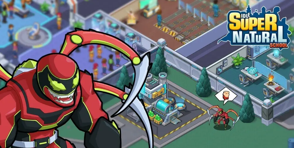 Idle Superpower School - скриншот 2