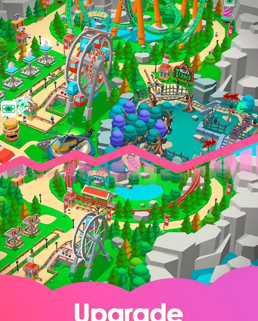 Idle Theme Park - Tycoon Game - скриншот 4