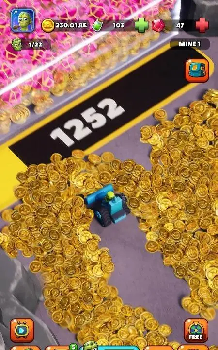 Idle Zombie Miner: Gold Tycoon - скриншот 1