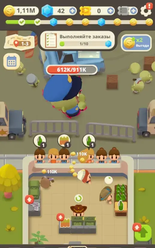 Idle Zombie: Survival Tycoon - скриншот 3