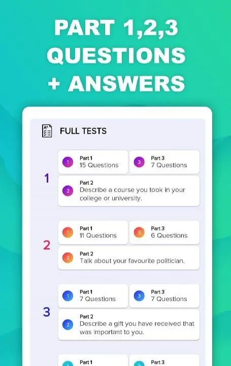IELTS® Speaking Pro - скриншот 3