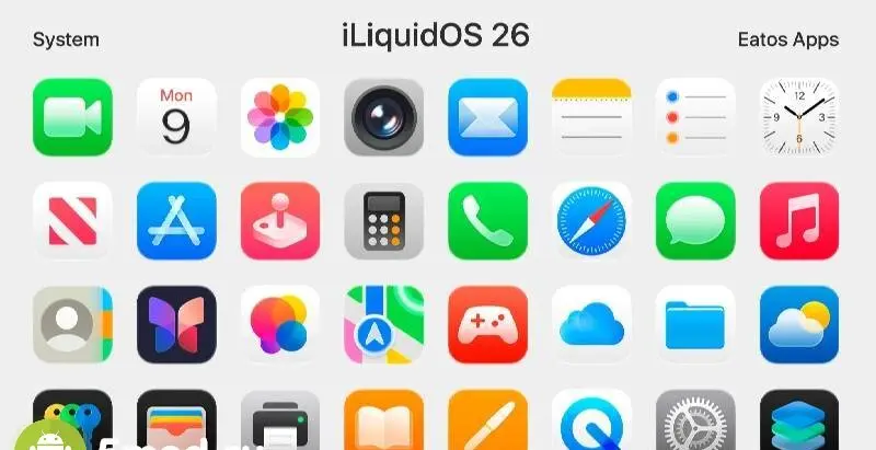 iLiquidOS 26 - Icon Pack - скриншот 1