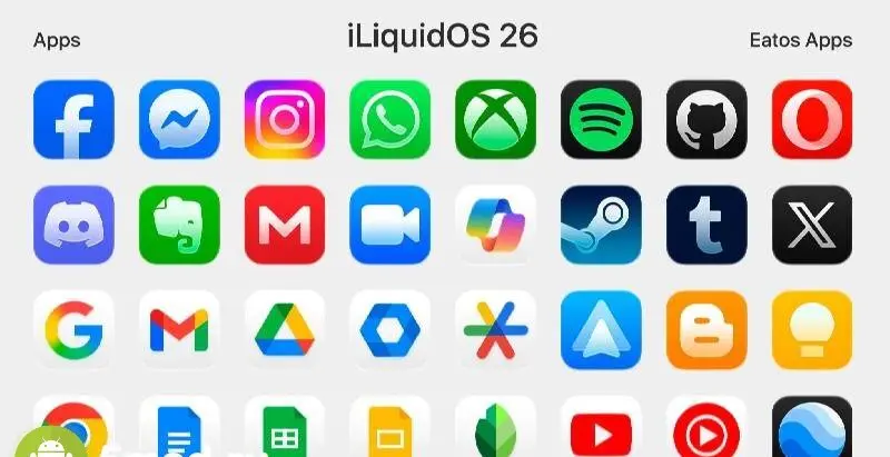 iLiquidOS 26 - Icon Pack - скриншот 2
