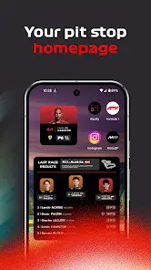 Racify - Beautiful F1 widgets - скриншот 1