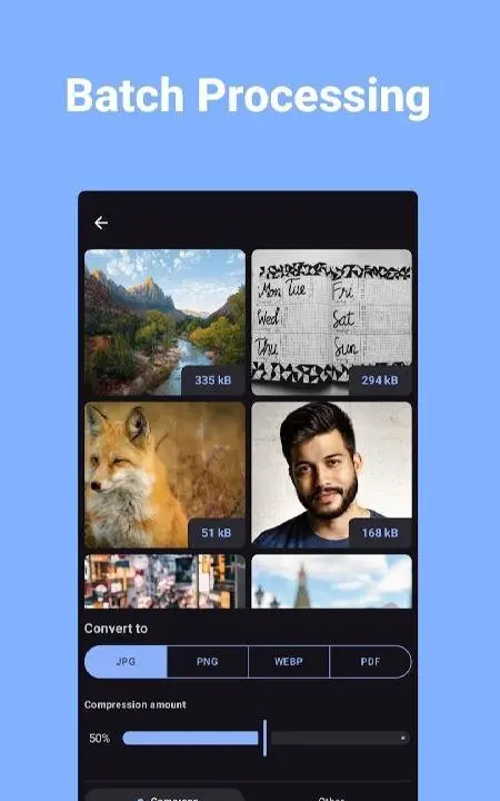 Image Converter JPG PNG PDF - скриншот 2