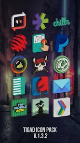 Tigad Pro Icon Pack - скриншот 1