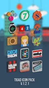 Tigad Pro Icon Pack - скриншот 3