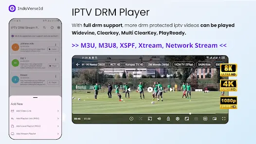 IPTV DRM Stream Player (Video) - скриншот 5