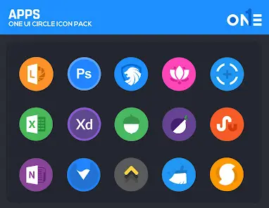OneUI Circle Icon Pack - скриншот 2