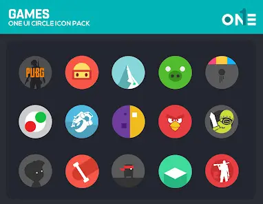 OneUI Circle Icon Pack - скриншот 4