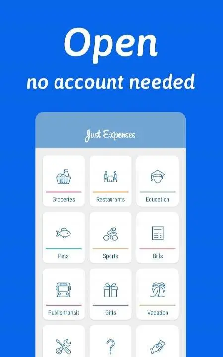 Just Expenses Money Manager - скриншот 4