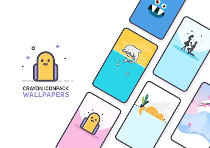 Crayon Icon Pack - скриншот 6
