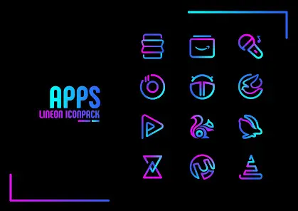 Lineon Icon Pack : LineX - скриншот 2