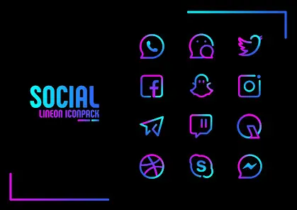 Lineon Icon Pack : LineX - скриншот 4