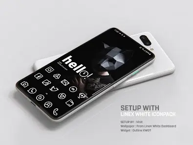 LineX White Icon Pack - скриншот 7