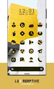 LuX : Adaptive Icon pack - скриншот 1