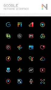 Neon : Dots Iconpack - скриншот 3