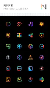 Neon : Dots Iconpack - скриншот 4